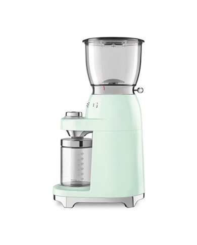 SMEG MOINHO CAFE 50GR 150W 8 FUNÇOES ANNI 50 VERDE AGUA #3 - CGF11PGEU SMEG MOINHO CAFE 50GR 150W 8 FUNÇOES ANNI 50 VERDE AGUA #3 - CGF11PGEU