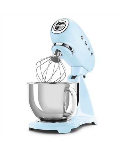 SMEG ROBOT COZINHA TAÇA 4,8LT 800W SERIE ANNI 50 AZUL CEU #2 - SMF03PBEU SMEG ROBOT COZINHA TAÇA 4,8LT 800W SERIE ANNI 50 AZUL CEU #2 - SMF03PBEU