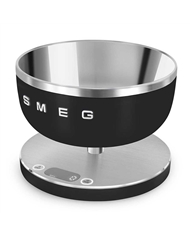 SMEG BALANÇA COZINHA DIGITAL MAX 5KG PRETO MATE #1 - KSC01BLMWW