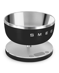 SMEG BALANÇA COZINHA DIGITAL MAX 5KG PRETO MATE #6 - KSC01BLMWW