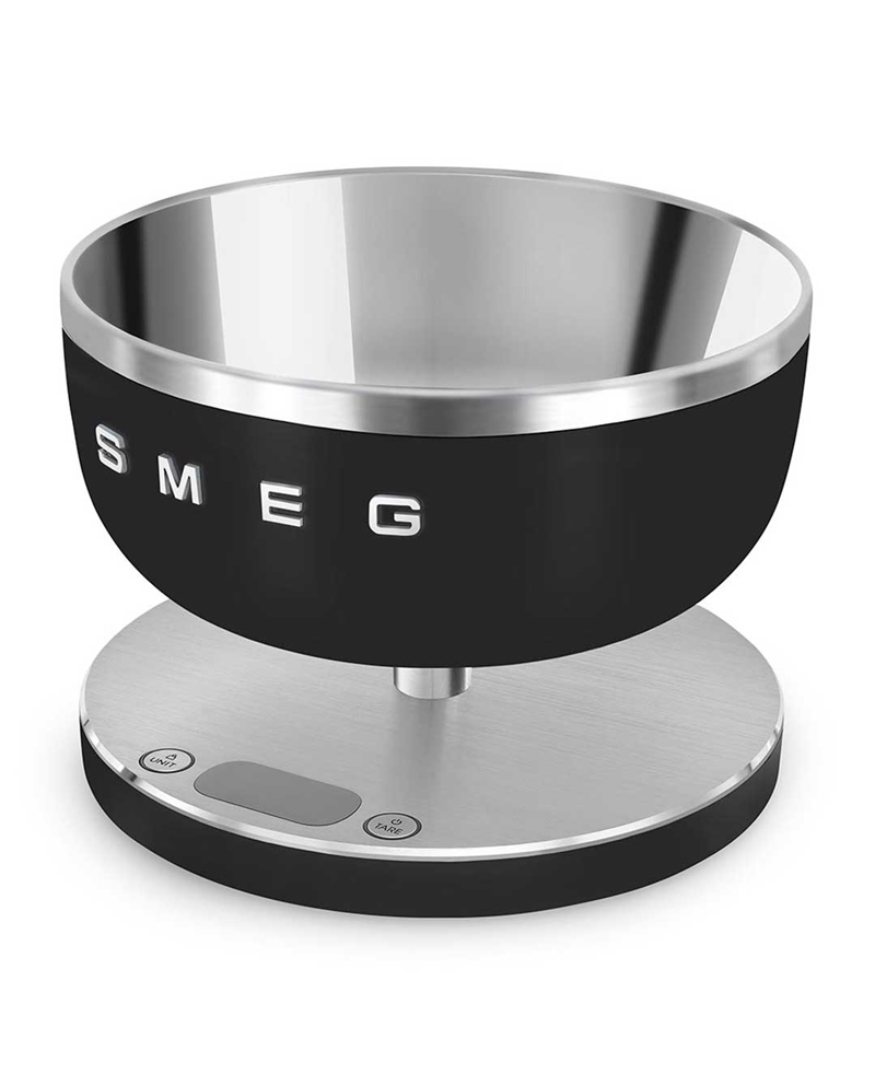 SMEG BALANÇA COZINHA DIGITAL MAX 5KG PRETO MATE #7 - KSC01BLMWW