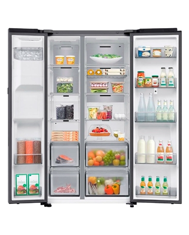 SAMSUNG SIDE BY SIDE 1784X912X726 614LT DAG NF INOX E #2 - RS90F66BETEF SAMSUNG SIDE BY SIDE 1784X912X726 614LT DAG NF INOX E #2 - RS90F66BETEF