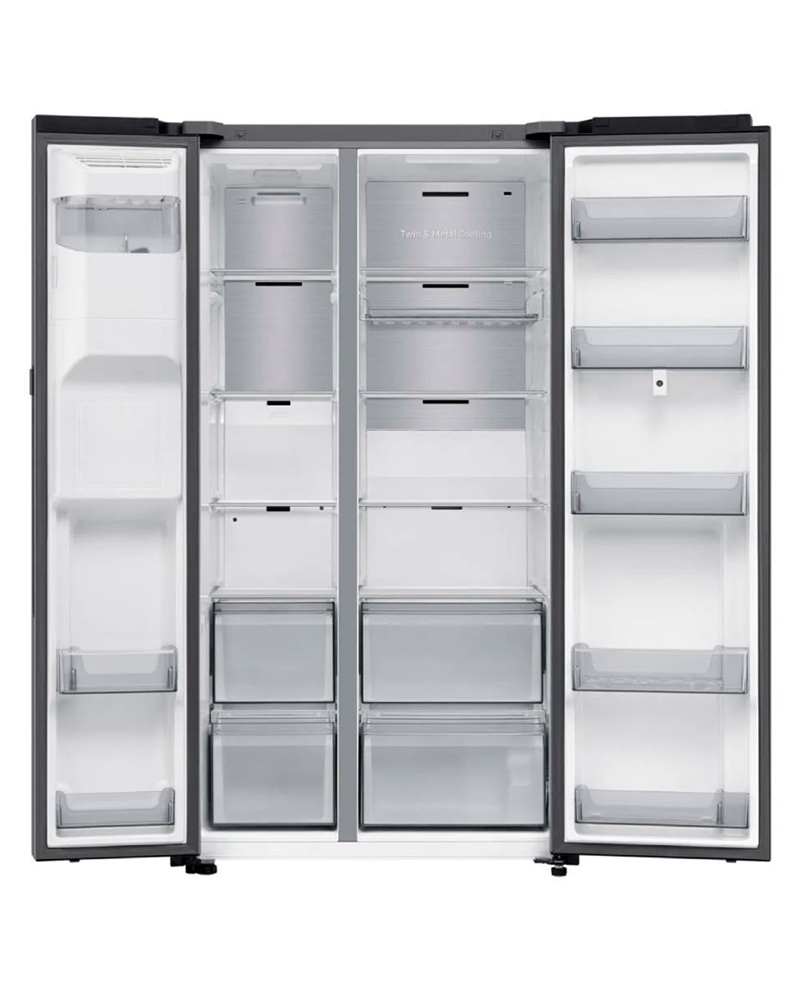 SAMSUNG SIDE BY SIDE 1784X912X726 614LT DAG NF INOX E #3 - RS90F66BETEF SAMSUNG SIDE BY SIDE 1784X912X726 614LT DAG NF INOX E #3 - RS90F66BETEF