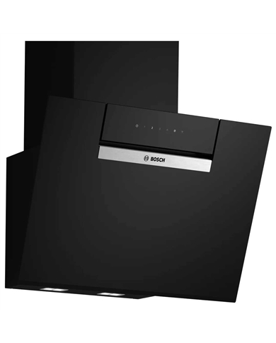 BOSCH CHAMINE PAREDE 60CM VIDRO PRETO A+ - DWK67FN60 BOSCH CHAMINE PAREDE 60CM VIDRO PRETO A+ - DWK67FN60