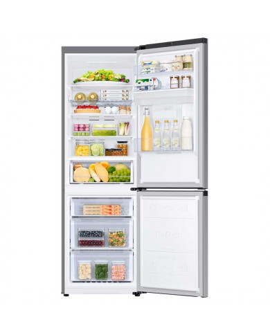 SAMSUNG COMBINADO 1,85X0,60X0,66MT 341LT DISP NF SILVER D SAMSUNG COMBINADO 1,85X0,60X0,66MT 341LT DISP NF SILVER D