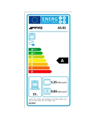 SMEG FOGAO 150X60CM 7GAS 2FORNOS TERMOVENTILADO 131LT INOX A - A581