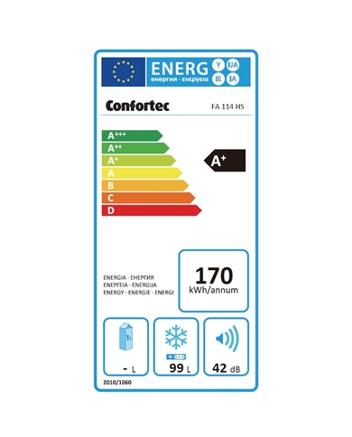 CONFORTEC ARCA HORIZONTAL 99LT 850x547x446MT E #4 - FA114HE1 CONFORTEC ARCA HORIZONTAL 99LT 850x547x446MT E #4 - FA114HE1