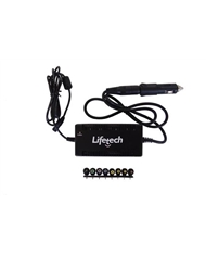 LIFETECH CARREGADOR NB POWER CAR - Notebook CAR Adaptor - LFCAB010