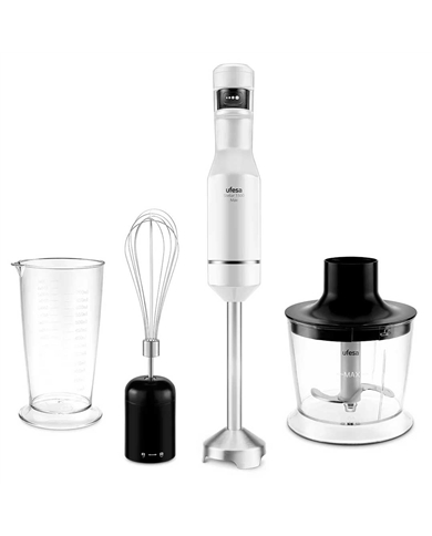 UFESA VARINHA PE INOX 1500W C/PICADOR 0,5LT E BATEDOR - STELLARMAX1500