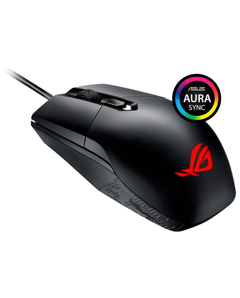 ASUS RATO OPTICO PARA JOGOS 5000DPI USB 2.0 PRETO - STRIXIMPACT