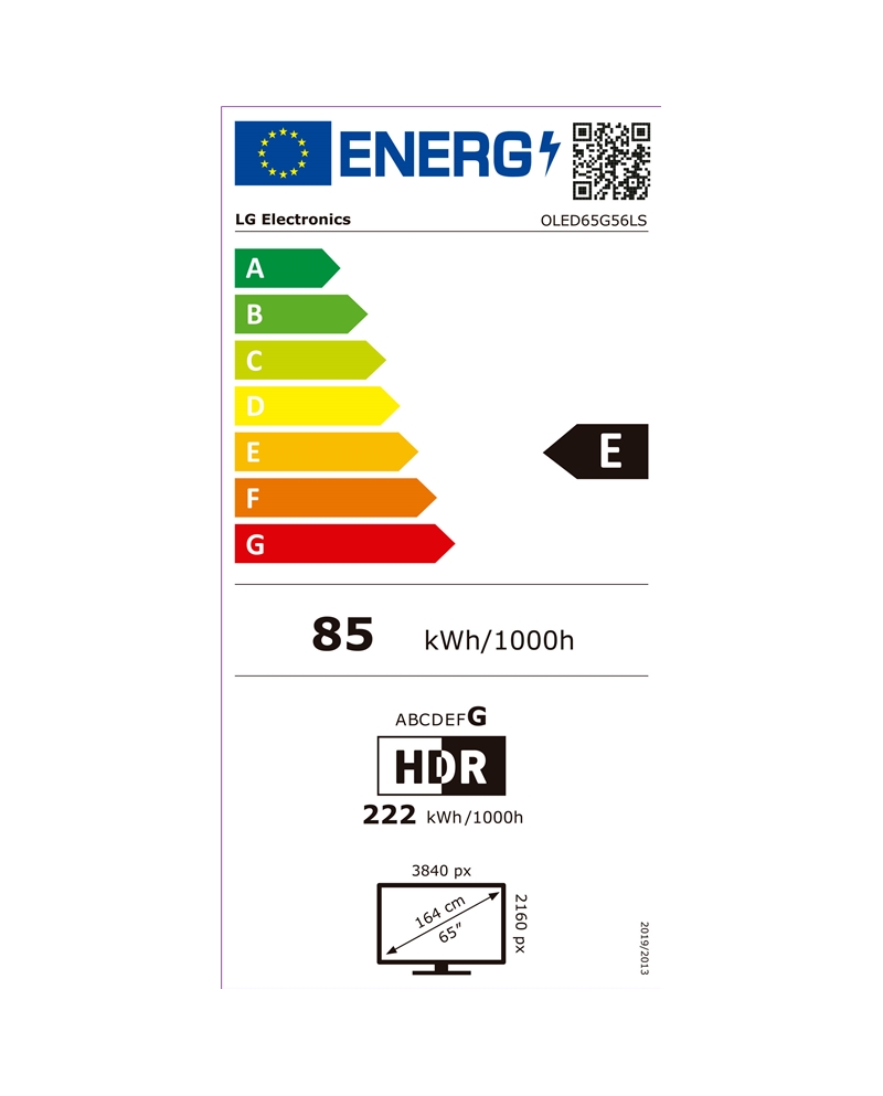 LG OLED 65" UHD 4K SMART TV WEBOS 4HDMI 3USB E #3 - OLED65G56LS