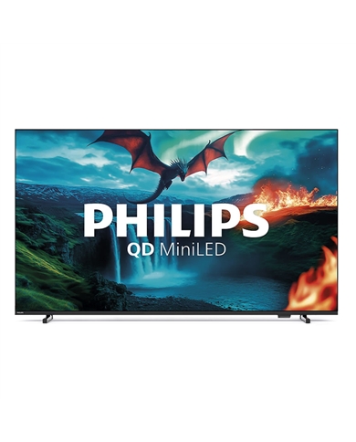 PHILIPS QLED MINILED 65" 4K UHD SMART TV 3HDMI 2USB F - 65MLED820 PHILIPS QLED MINILED 65" 4K UHD SMART TV 3HDMI 2USB F - 65MLED820