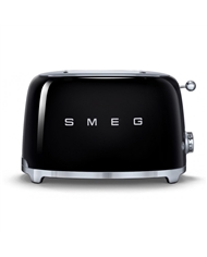 SMEG TORRADEIRA 950W SERIE ANNI 50 DUAS TOSTAS PRETA - TSF01BLEU