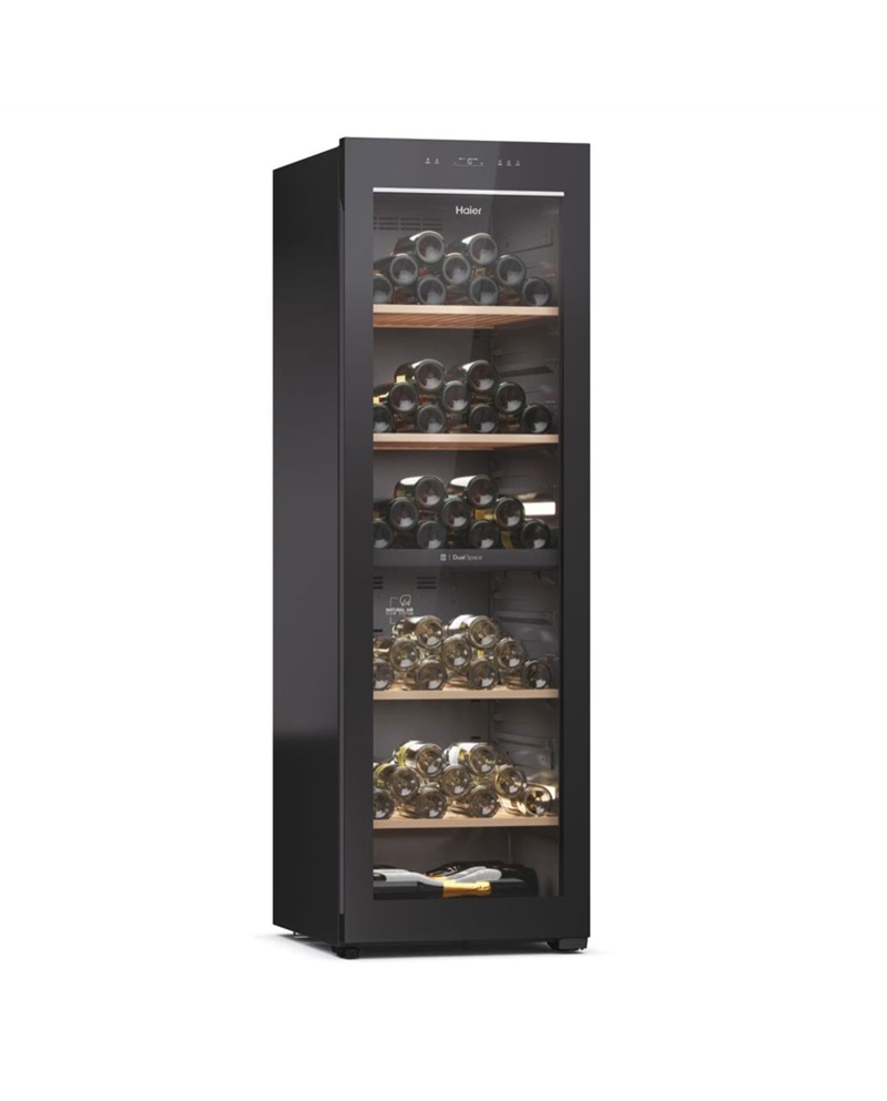 HAIER CAVE VINHO 236 GARRAFAS 2ZONAS 1900X597X714MT E - HWS236GDEH1