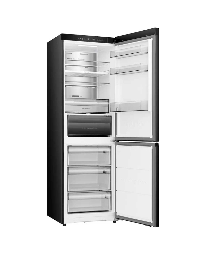 HISENSE COMBINADO 1856X595X600MT 330LT NF PRETO C #7 - RB3K330SAFC