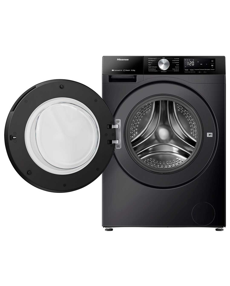 HISENSE MAQUINA ROUPA 10.5KG 1400RT PRETAA #2 - WF3S1043BB3