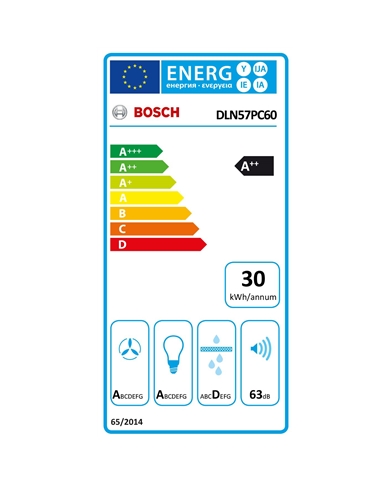 BOSCH EXAUSTOR 52CM 2MOT 3VEL+1INT MAX 755M3/H A #1 - DLN57PC60 BOSCH EXAUSTOR 52CM 2MOT 3VEL+1INT MAX 755M3/H A #1 - DLN57PC60