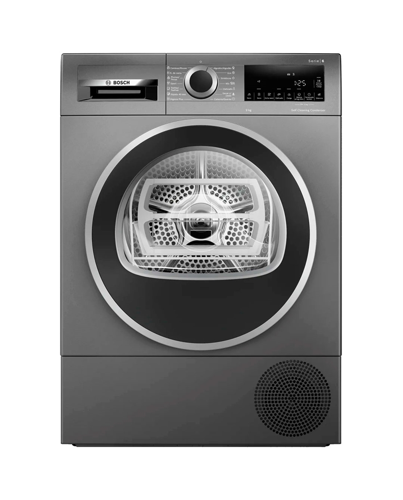 BOSCH SECADOR ROUPA 9KG BOMBA CALOR CINZA C #2 - WQG245DRES