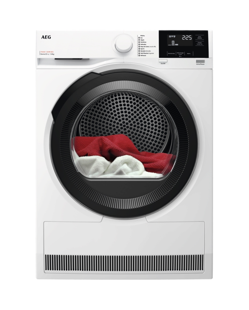 AEG SECADOR ROUPA 8KG CONDENSAÇAO BOMBA CALOR D - TR718EBOB