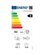AEG SECADOR ROUPA 9KG CONDENSAÇAO BOMBA CALOR B - TR839T4PBC