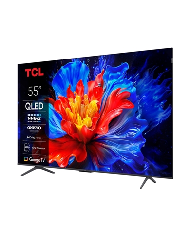 TCL QLED 55" 4K UHD GOOGLE TV 4HDMI 1USB F - 55P8K TCL QLED 55" 4K UHD GOOGLE TV 4HDMI 1USB F - 55P8K