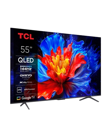 TCL QLED 55" 4K UHD GOOGLE TV 4HDMI 1USB F #1 - 55P8K TCL QLED 55" 4K UHD GOOGLE TV 4HDMI 1USB F #1 - 55P8K