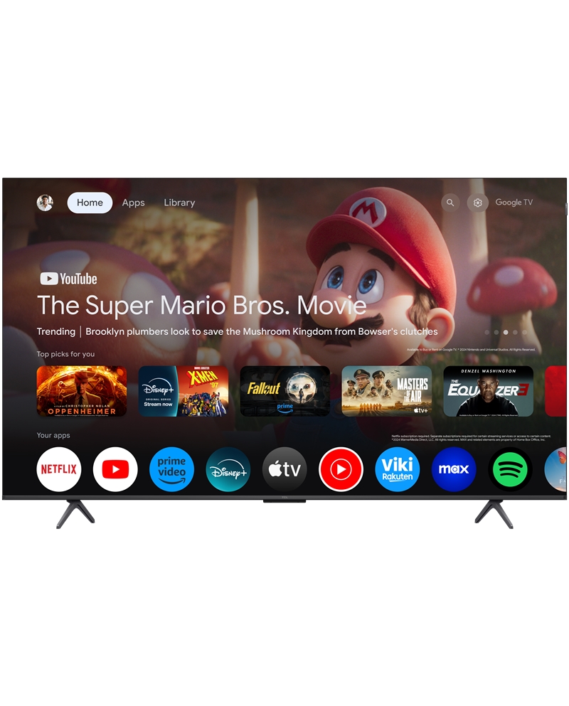 TCL QLED 55" 4K UHD GOOGLE TV 4HDMI 1USB F #2 - 55P8K