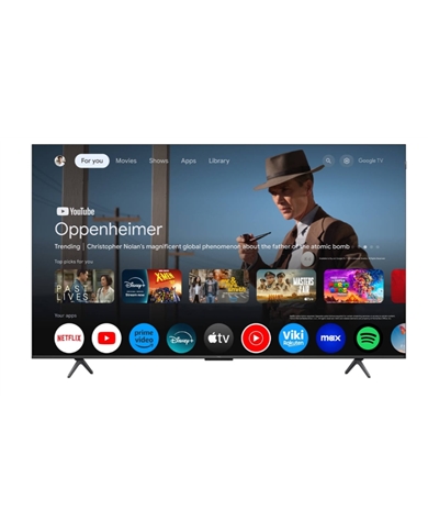 TCL QLED 65" 4K UHD GOOGLE TV 4HDMI 1USB F #2 - 65P8K TCL QLED 65" 4K UHD GOOGLE TV 4HDMI 1USB F #2 - 65P8K