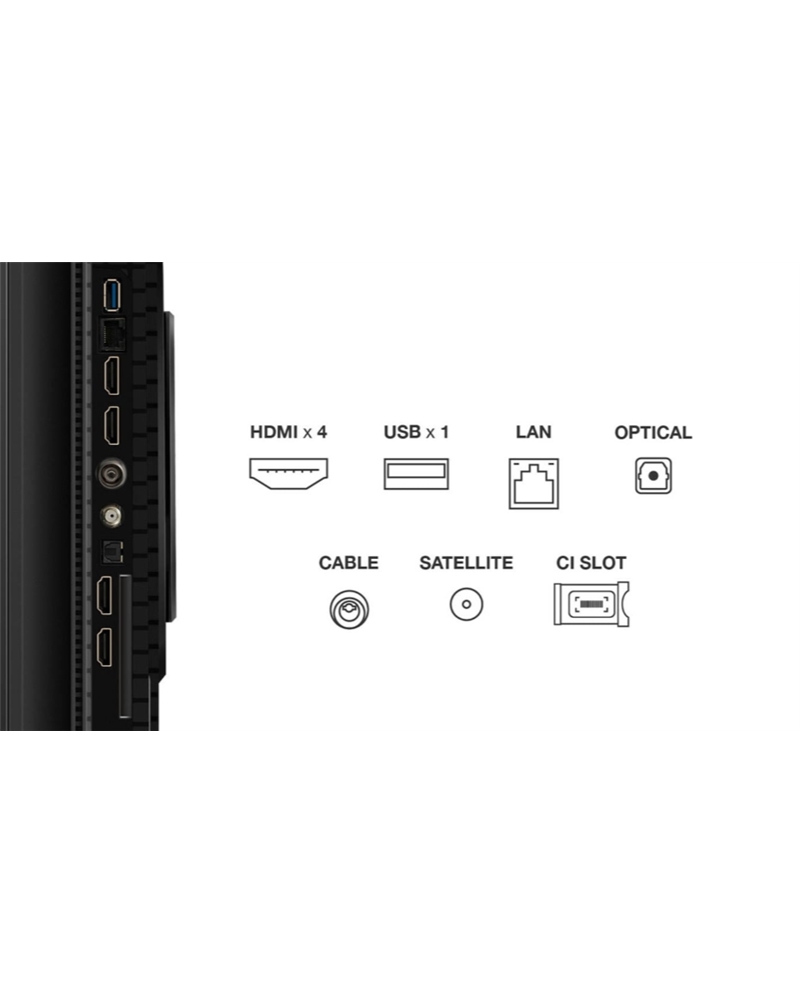 TCL QLED 65" 4K UHD GOOGLE TV 4HDMI 1USB F #3 - 65P8K