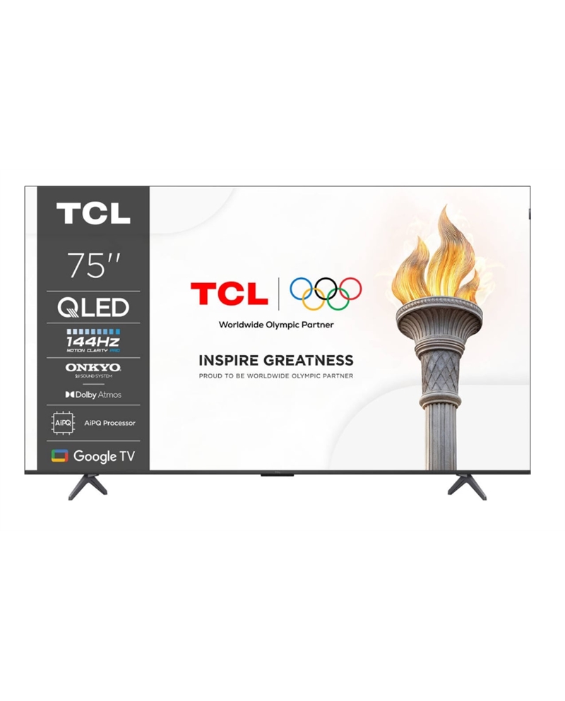 TCL QLED 75" 4K UHD GOOGLE TV 4HDMI 1USB F - 75P8K