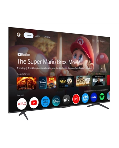 TCL QLED 75" 4K UHD GOOGLE TV 4HDMI 1USB F #3 - 75P8K TCL QLED 75" 4K UHD GOOGLE TV 4HDMI 1USB F #3 - 75P8K