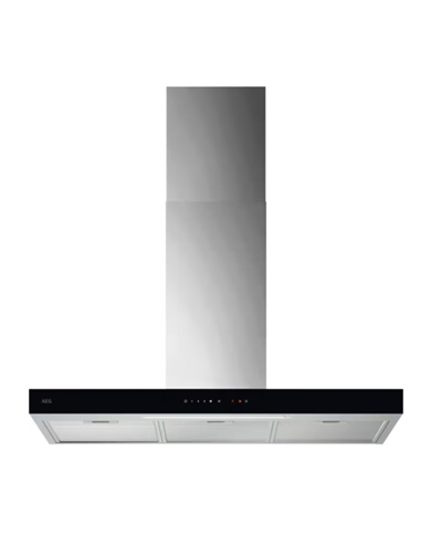 AEG CHAMINE PAREDE 90CM 730M3H PRETO/INOX - GB67D91HL AEG CHAMINE PAREDE 90CM 730M3H PRETO/INOX - GB67D91HL