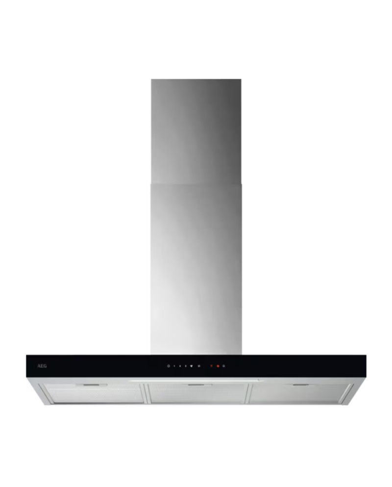 AEG CHAMINE PAREDE 90CM 730M3H PRETO/INOX - GB67D91HL AEG CHAMINE PAREDE 90CM 730M3H PRETO/INOX - GB67D91HL