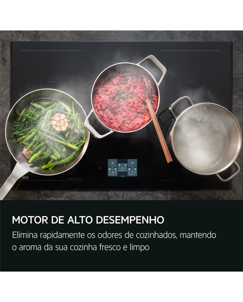 AEG CHAMINE PAREDE 60CM EXTRACÇAO 730M3/H 3 VELOC INOX #1 - GB67D61HL