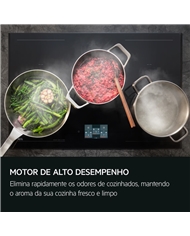 AEG CHAMINE PAREDE 60CM EXTRACÇAO 730M3/H 3 VELOC INOX #1 - GB67D61HL