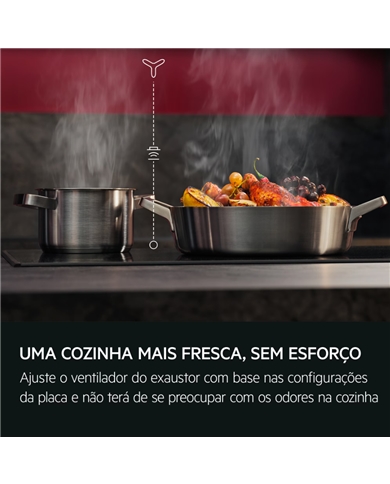 AEG CHAMINE PAREDE 60CM EXTRACÇAO 730M3/H 3 VELOC INOX #1 - GB67D61HL AEG CHAMINE PAREDE 60CM EXTRACÇAO 730M3/H 3 VELOC INOX #1 - GB67D61HL