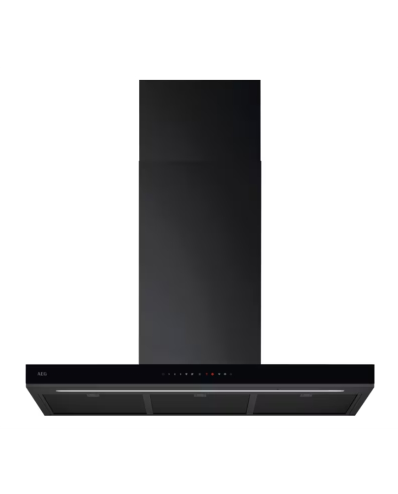 AEG CHAMINE PAREDE 90CM 760M3H PRETO - GB87D91CB