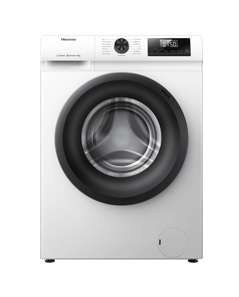 HISENSE MAQUINA ROUPA 10KG 1400RT INVERTER A - WF1Q1041BW