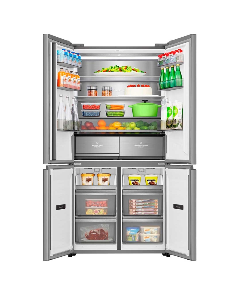 HISENSE SIDE BY SIDE 1900X911X600MT 591LT NF INOX E #3 - RQ5P605NSVE