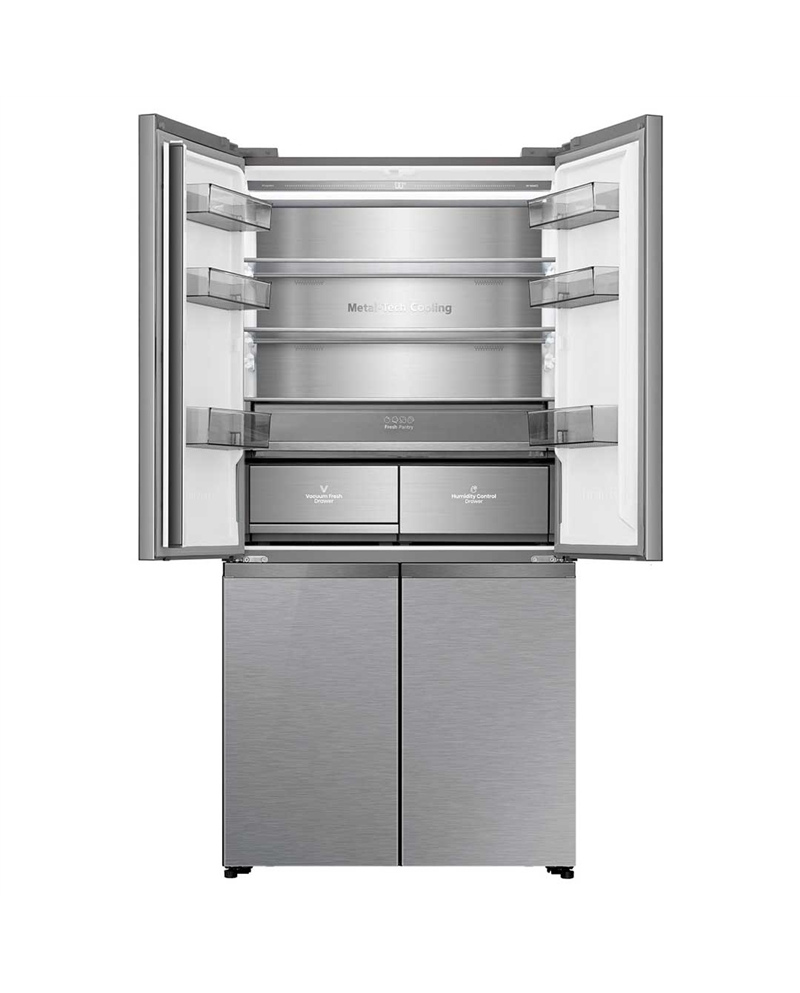 HISENSE SIDE BY SIDE 1900X911X600MT 591LT NF INOX E #4 - RQ5P605NSVE