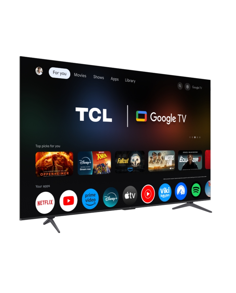 TCL QLED 85" 4K UHD GOOGLE TV 4HDMI 1USB F #1 - 85P8K