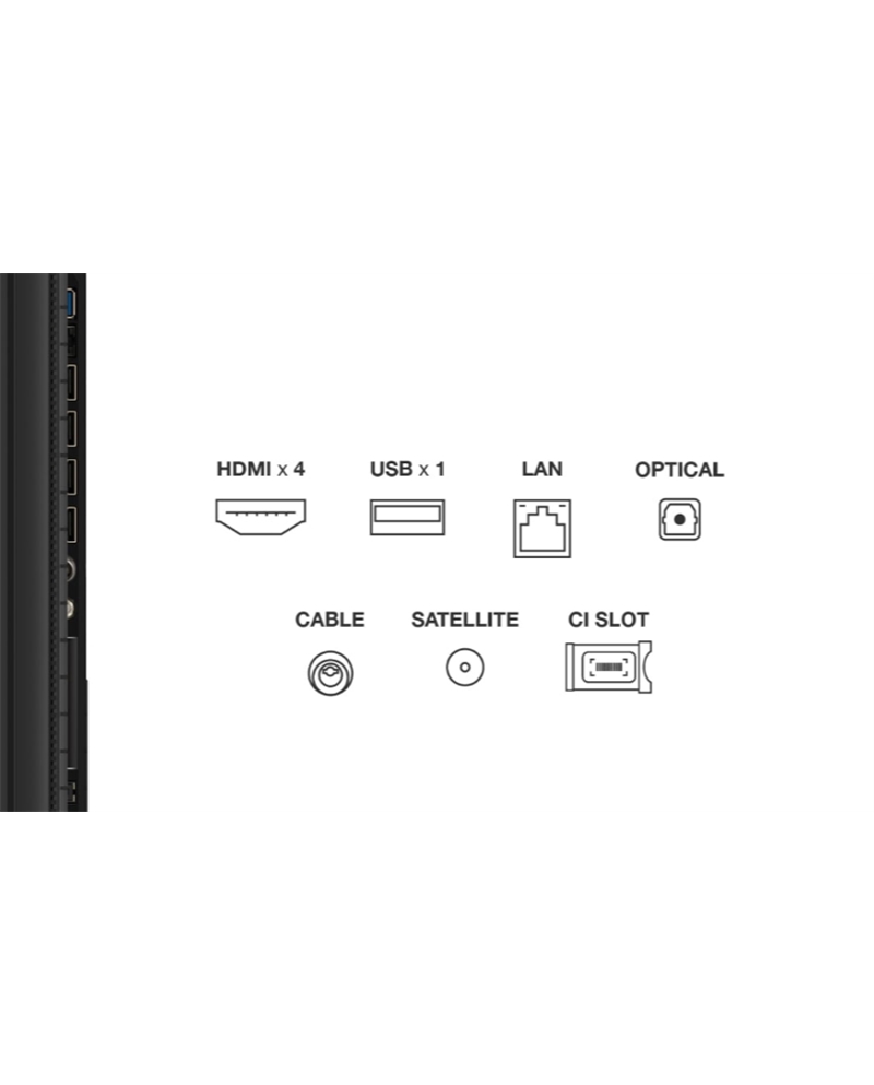 TCL QLED 85" 4K UHD GOOGLE TV 4HDMI 1USB F #6 - 85P8K