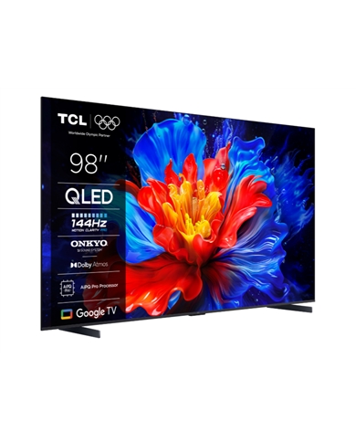 TCL QLED 98" 4K UHD GOOGLE TV 4HDMI 1USB E - 98P8K TCL QLED 98" 4K UHD GOOGLE TV 4HDMI 1USB E - 98P8K