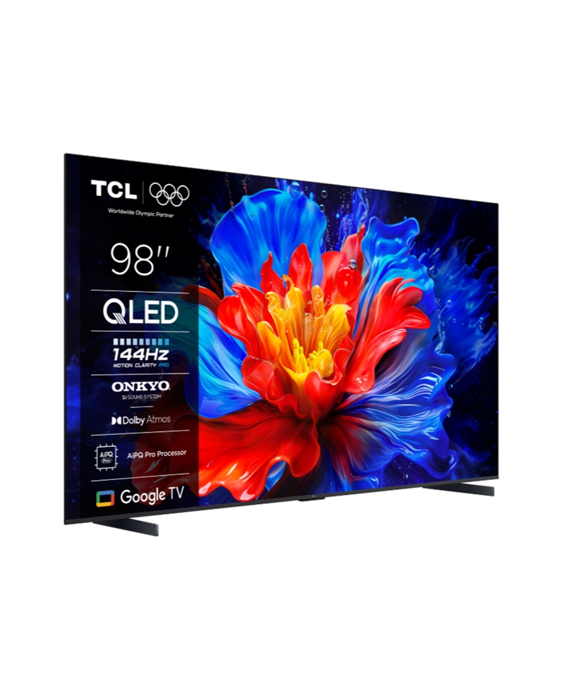 TCL QLED 98" 4K UHD GOOGLE TV 4HDMI 1USB E - 98P8K