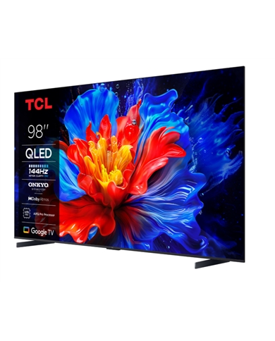 TCL QLED 98" 4K UHD GOOGLE TV 4HDMI 1USB E #1 - 98P8K TCL QLED 98" 4K UHD GOOGLE TV 4HDMI 1USB E #1 - 98P8K