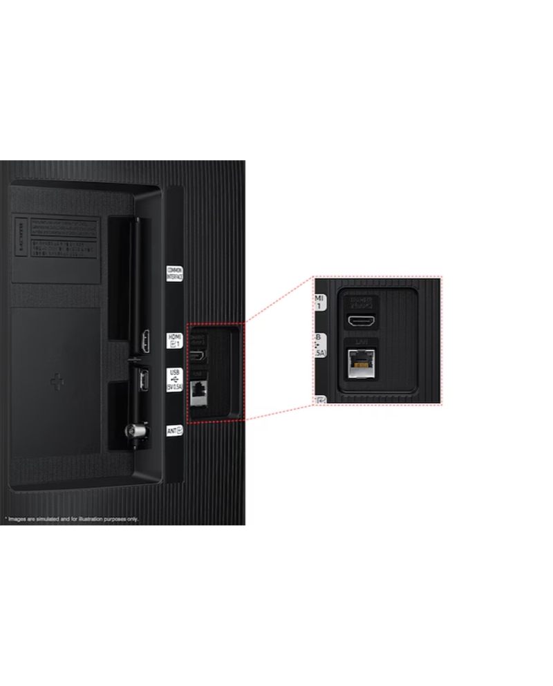 SAMSUNG LED 24" FHD SMART TV 2HDMI 1USB E #3 - TU24F6005FKXXC