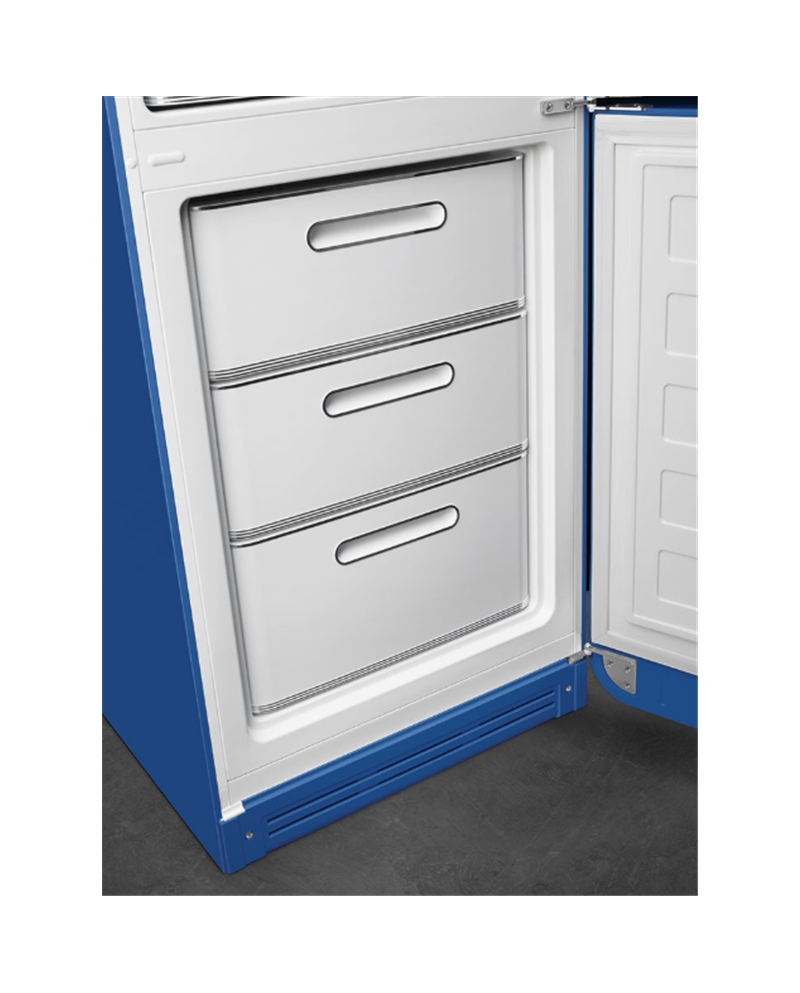 SMEG COMBINADO 1968X601X728MT NF DTA 331LT AZUL C #3 - FAB32RBE6