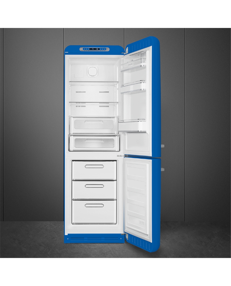 SMEG COMBINADO 1968X601X728MT NF DTA 331LT AZUL C #8 - FAB32RBE6