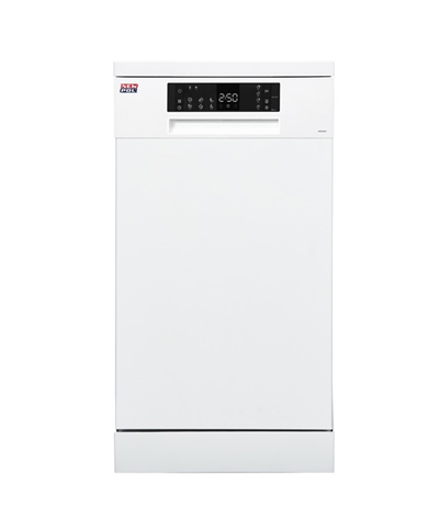 NEW POL MAQUINA LOUÇA 45CM 6PROG 10TALHERES BRANCA E - NWD456W1 NEW POL MAQUINA LOUÇA 45CM 6PROG 10TALHERES BRANCA E - NWD456W1