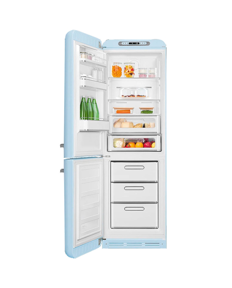 SMEG COMBINADO 1968X601X728MT NF 331LT AZUL CEU D - FAB32LPB5